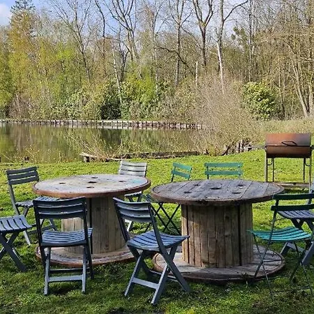Maison 12 Personnes Terrain Et Etang Privée Villa Villers-Saint-Christophe